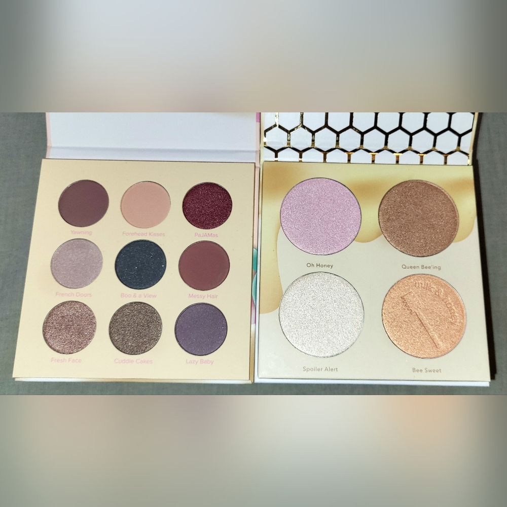 Beauty Bakerie Breakfast In Bed Eyeshadow+Milk&Honey Highlighter Palettes